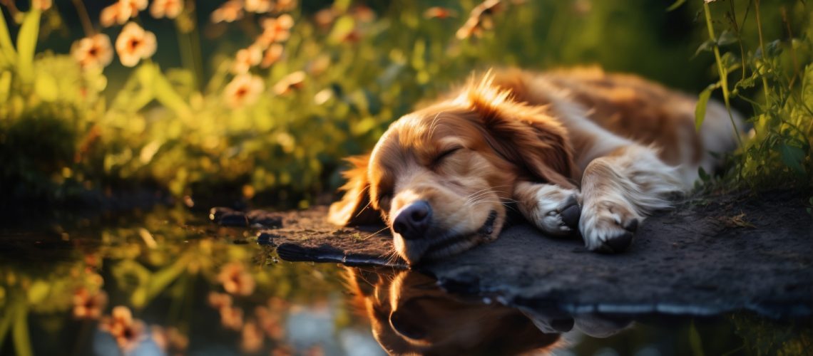 view-cute-dog-sleeping-outdoors-nature